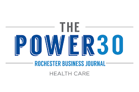 the power 30 Rochester business journal logo