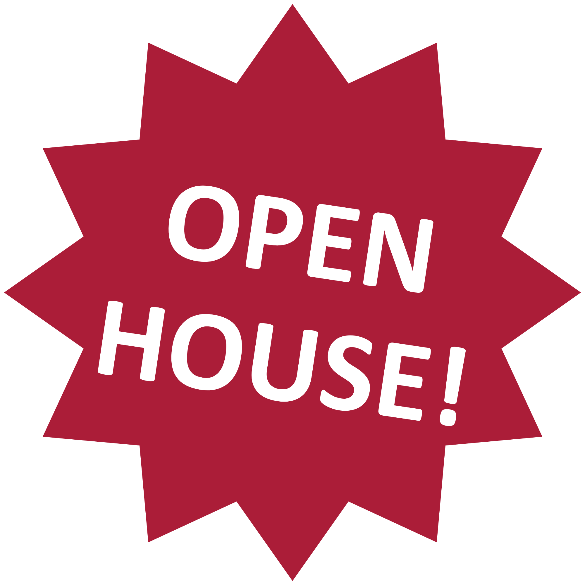 Open House Starburst Open House Starburst