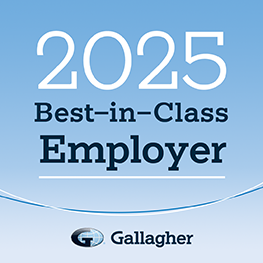 2025 best-in-class employer from gallagher